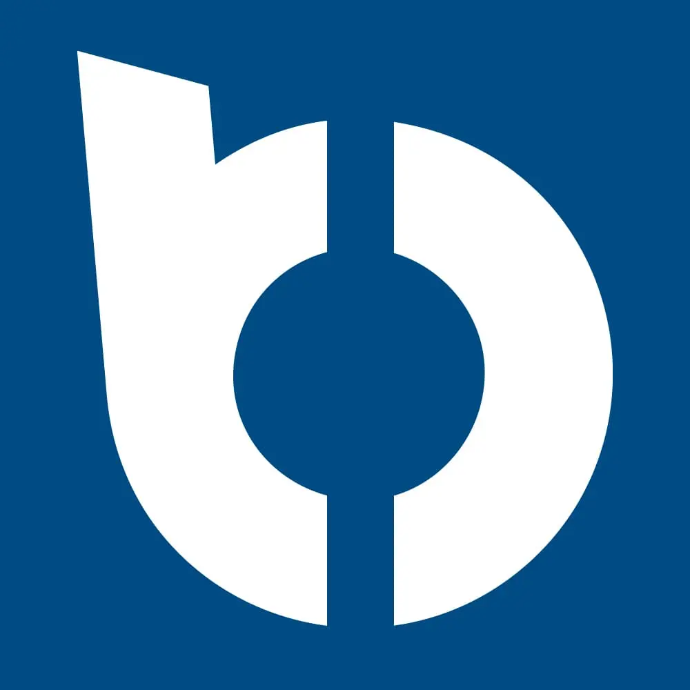 Logo Bitera con Fondo Azul
